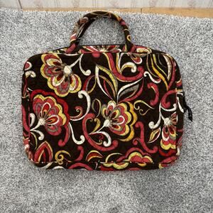 Vera Bradley Laptop Bag Womens Large Floral Quilted Briefcase Carry Case